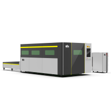 8000w fully protected cnc metal fiber laser cutting machine for cutting 25mm carbon steel